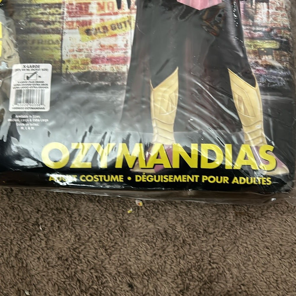 Watchmen Ozymandias Adult Plus Costume Size XL - Picture 4 of 13